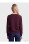 TWO MT SHOP QUALITY LCW Vision Purple Knit Women's Sweater with a Straight Oval Neckline - 4