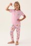3403 Waiter Jungle Girl's Pajama Set - 2