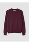 TWO MT SHOP QUALITY LCW Vision Purple Knit Women's Sweater with a Straight Oval Neckline - 5
