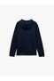 Brushed Long-Sleeve Basic Hooded Sweatshirt - 7
