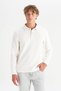 Cotton Regular Fit Comfortable Cut Polo Neck T-Shirt