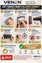 10 Pieces | |   Stick-On Wall Adhesive | |   Replacement Adhesive | |   Strong Self-Adhesive | |   Corner Shelf Bathroom Shower Shelf Hook Waterproof Hanger Transparent Adhesive Hanger Fixer Metal Shelf Holder Bathroom - 2