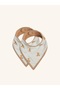 (2 Pcs) Soft, Double-Sided, Reversible Scarf for Girls, Boys, Babies, Children, Food Bib/Drool Bib/ Teddi̇y - 2