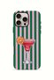 iPhone 16 Pro Vorian Double Layer Case Pink Citrus Cocktail