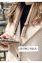 iPhone 18 Pro Max Coffee Canvas Phone Strap Canvas Strap Phone Case Cafe