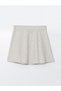 TWO MT SHOP QUALITY LCW Vision Ecru Knit Skirt (Solid) for Women - 6