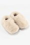 Furry Furry Off-White Fur Barefoot Booties (Gift Set) - 4