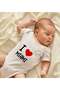 BK Kids "I Love Miami" Design Baby Bodysuit - Model 1, 0–3 Months - 5
