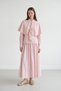 3-Piece Cape Set with Buckle Detail