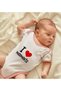 BK Kids "I Love Marmaris" Pink Baby Bodysuit - Style 1, 6–9 Months - 5