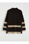 LCW Comfort Brown Striped Knit Tunic—Exclusive to ALITA CITY - 5