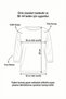 Women's Red Glittered Fakir Sleeve Thin Sweater - 4