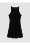 Quality Pieces from Çelebi Store: Belden Oturma Velvet Mini Dress - 7