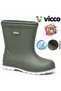Mellow Fur-Trimmed PVC Water Boots, Rain Boots, Orthopedic Children's Boots