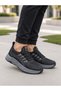 -GameU Men's Black Sneakers – Lightweight Sole, for Everyday & Athletic Use - 5