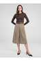 72835 Arched Pleated Long Bermuda Shorts - 4
