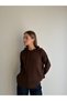 Fleece Hooded Knit Sweatshirt - 2