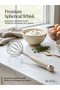 Professional Stainless Steel Whisk with Strappy Handle—Whisk—Stainless Steel Whisk for Eggs and Sauces - 2