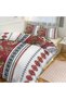 Boho Household Decor Bedding Set 3Pcs, Comfortable Night Bedding