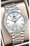 -STEEL-Date-Silver Steel Strap-Steel Case, White Dial-Men's Wristwatch + Bracelet - 2