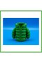 3D-Printed Puffer Coat Pencil Holder - Desktop Organizer - Green GEN01