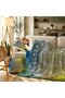 Modern Boho Design Flannel Bedding Set 3PCS, Soft Warm Bed Set - 4