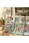 Premium Quality Flannel Bedding 3Pcs, Boho Style Decorative Bed Set - 4