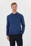 Polo Neck Woolen Men's Knitwear Sweater - 3