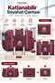 One Kado Foldable Travel Bag, Large Bag 47x32x12 cm, Water-Repellent, Carry-On Bag