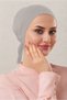 Hijab Stitched Combed Cotton Bonnet Cotton Non-Slip Bonnet Stone