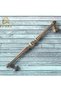 160mm polished bronze-plated metal furniture handle for home and office cabinets and drawers - 4