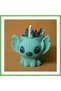 3D-Printed Knitted Pencil Holder - Cute Character Desktop Pen Organizer - Mint GEN01