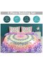 Boho Household Decor Bedding Set 3Pcs, Comfortable Night Bedding - 5