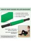 Standard Ridged Roller Massager, Green High-Density Foam Muscle Massage Roller for Fitness, Stretching and Self-Massage - 6