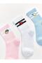 3-Piece Girls' Socks (W6) - 2