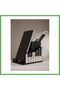 3D-Printed Desktop Organizer with Piano Key Design, Phone Stand, and Pen Holder GEN01