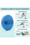 Aquatic Closed Chain Buoyancy Disk with Adjustable Foot Strap for Water Exercise, Pool Therapy, Hydrotherapy and Aquatic Fitness - 4