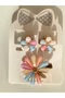 HAIR CLIP - 3-PIECE SET WITH FLOWERS - 5