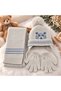 1-4 Years Old Boy Scarf-Beret-Glove Set - 2