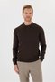 Polo Neck Woolen Men's Knitwear Sweater - 2