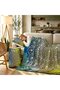 Modern Boho Design Flannel Bedding Set 3PCS, Soft Warm Bed Set - 4