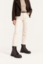 Women's Dark Brown Leather Winter Daily Boots with Thick Soles TR01MK05F - 2