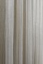 1/2 Sparsely Pleated, Gold Glittery, Striped, Off-White, Double-Panel, Double-Breasted Sheer Curtain, Wrinkle-Resistant, With Rope Included as a Gift - 3