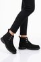 Stylish and Comfortable Women's Black Suede Lace-Up Boot 552260 - 3