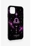 iPhone 11-Compatible Libra-Themed Patterned Silicone Case - 3