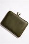 100% Genuine Crazy Cowhide Leather, Broko Style, Unisex, 13-inch Laptop Briefcase