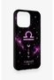 iPhone 13 Pro Compatible Libra-Themed Patterned Silicone Case - 3