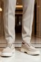 Men's Lace-Up Suede Casual Shoes with Orthopedic Insoles, Non-Slip Sole, Lined, Comfortable - 2