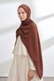 SOLEA JAKAR ICON PATTERN SCARF - COFFEE - 3