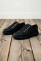 Men's Daily Leather-Look Athletic Sneakers with Elastic Straps, Thick Soles, Comfortable and Relaxed
